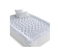 IDMarket - Surmatelas 140x190 CM Sacha 7 Zones de Confort épais et Moelleux 600 GR
