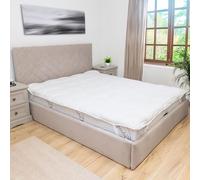 Surmatelas 140x200cm - Surmatelas Protège-Matelas Protection de Matelas Housse Anti-acariens sous-Matelas Protección de colchón Protège-sommier 140x200 cm