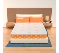 Surmatelas 160x200 en MemoryFoam - haut de 8 cm, déhoussable, tissu AloeVera ...