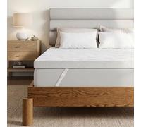 Surmatelas 160x200 Mousse mémoire Forme Gel 7.5cm Respirant 2 Personnes | Sur Matelas en mousse haute densité, housse lavable, sangles, adapté lit ressort, camping, canapé-lit, hypoallergénique