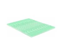 Surmatelas 180 x 200 cm mémoire de forme 7 zones aux extraits de thé vert ép.5cm - LESINI de NATUREA