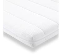 Surmatelas 200x200 - Sur-matelas en mousse confort - Housse en microfibre - Surmatelas orthopédique moelleux - Épaisseur 5 cm