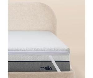 Surmatelas 90 x 190 - Viscosoft Mémo 5cm Mémoire de Forme, Confort Moelleux, Soulage Les Points de Pression, Maintien Optimal, Housse Bambou déhoussable et hypoallergénique