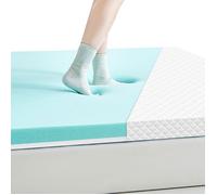 Surmatelas 90x200cm Mousse à mémoire de forme ROYGBIV