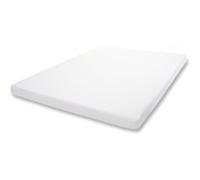 10cm Surmatelas À Mousse Memory Hwc-E63, Couvre-Matelas, Housse 180x200cm Mousse Visco Blanc