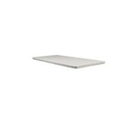 Surmatelas anatomique confort mémoire de forme 130x190 x 4,5 cm déhoussable entretien facile - anallergique - à l'aloe vera