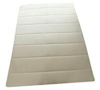 Surmatelas Anatomique Hyper Moelleux et Confort 120x190 x 3,5 cm Memoire de Forme 58 kg/m3 + Mousse Polysoff - elastique aux 4 coins - Anallergique -