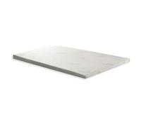 Surmatelas avec tissu en bambou et mousse à mémoire de forme 130_x_190_cm H_7_cm