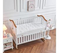 Surmatelas BéBé ConforProtect 2 en 1 | Alèse et protège-Matelas intégrés | 7 cm de Confort | Imperméable, Moelleux, aéré, hypoallergénique (60x120 cm)