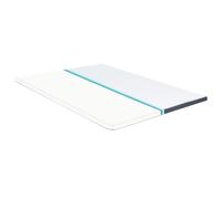 Surmatelas Box Spring 200 x 140 x 5 cm Douceur moyenne | Housse lavable avec fermeture éclair, tissu résistant, couche supplémentaire pour lit, hygiène facile