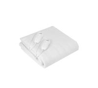 Surmatelas Chauffant 2 Places 150x160cm, 3 Niveaux Température, Lavable, Double MS 7420 Blanc
