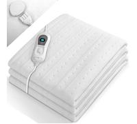 Surmatelas Chauffant Électrique 150x80cm - SINNLEIN - Arrêt Automatique - 3 Niveaux de Températures