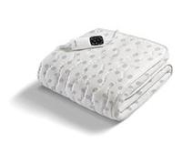 Imetec Surmatelas Chauffant 1 Place Adapto, 150x80cm - 6 Températures, Tissu 100% Coton, Chauffage Rapide, Température Constante, Personnalisée - Chauffe-Lit Electrique Double Commande, Simple