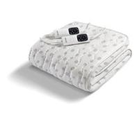 Imetec Surmatelas chauffant Adapto 2 places 150x160 cm 6 températures chauffage rapide 100% coton
