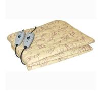 Imetec Surmatelas chauffant pour lit double 150×137 cm — 2 commandes, 2 températures, lavable