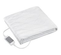 ProfiCare PC-WUB 3060 Couverture Chauffante pour Une Chaleur Longue durée et Uniforme et des Bandes de Fixation garantissent Une Application antidérapante et Durable, arrêt de sécurité Blanc