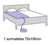 Surmatelas - Climsom - Personal - 70x190 cm Blanc G