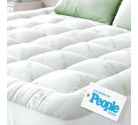 Surmatelas Confort Nuageux - Protège-Matelas Ultra-Doux, Respirant et rafraîchissant en Viscose de Bambou - 150 x 200 cm, Poches Profondes