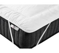 Surmatelas Confortable Rectangulaire 180 x 200 cm en Microfibre Blanc Aizkorri