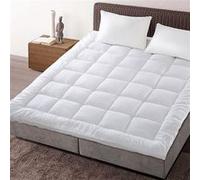 Surmatelas Cosy SAMPUR - Convient à tous les matelas - 4 sangles de maintien - Confort enveloppantConvient à tous les matelas - Douceur et aération - Confort enveloppant 180 x 200 cm