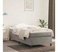 Matelas et sur-matelas 100x200 cm soutien moelleux épaisseur 5 cm + housse de matelas + protège-matelas
