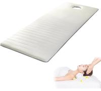 Surmatelas De Lit De Spa en Mousse à Mémoire De Forme avec Trou pour Le Visage pour Table D’esthéticienne Beige 6cm Carré Rond Trapézoïdal Appui-tête Lash Coussin De, Beige 3cm, S 60x180cm