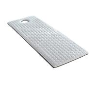 Surmatelas de lit en mousse à mémoire de forme avec trous respirants, carré, rond, forme trapézoïdale, housse de coussin spa, options d'épaisseur 3, 4, 5, 6 cm, taille 75 x 185 cm, idéal pour le