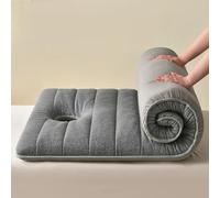 Surmatelas de massage en mousse à mémoire de forme avec trou, tapis de table de massage spa avec berceau pour le visage, canapé de traitement antidérapant avec appui-tête et bandes élastiques