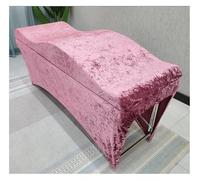Surmatelas de massage incurvé Matelas Waves Lashes en velours incurvé for massage des cils pour Salon
