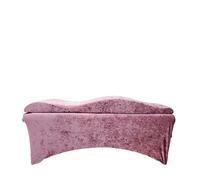Surmatelas de massage incurvé Matelas Waves Lashes en velours incurvé for massage des cils pour Salon