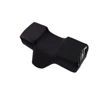 Surmatelas de massage incurvé Salon de beauté Extension cils incurvée Surmatelas lit Table massage en velours Matelas for Lit for salon pour Salon(Black pillow)