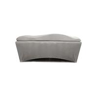 Surmatelas de massage incurvé Surmatelas et couvre-lit for cils, coussin de table massage ergonomique incurvé, matelas for for salon beauté pour Salon(Grey Bed and Cover,180x70 cm)