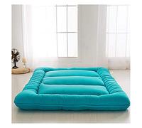 Surmatelas de sol épais et pliable - Résistant à l'humidité - Chaud - pour dortoir d'étudiant - Matelas futon simple/double, 135 x 200 cm