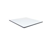 vidaXL Surmatelas de sommier tapissier 200x180x5 cm mi-doux Multicolore