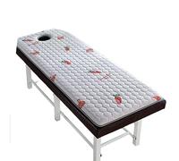 Surmatelas de table en mousse à mémoire de forme avec trou pour souffle, matelas de salon de beauté, support de tête trapézoïdale, 70 x 190 cm, idéal pour spa et thérapie