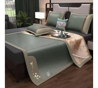 Surmatelas d'été en bambou, protège-matelas rafraîchissant, drap respirant et lisse.(90 x 195 cm)