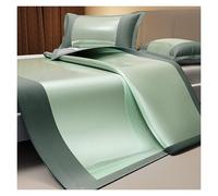 Surmatelas D'été en Soie Glacée Tissu Rafraîchissant Respirant Léger Et Confortable for Les Personnes Qui Ont Chaud La Nuit(Green,200 * 220cm)