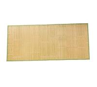 Surmatelas d'été rafraîchissant en bambou - Tapis de couchage antidérapant en bambou pour l'école 95 x 190 cm, surface de sommeil respirante et lisse, parfait par temps chaud.