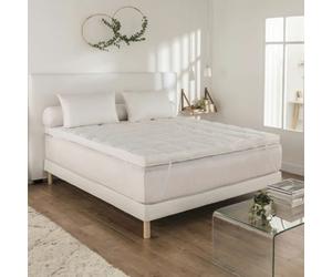 Surmatelas Dourêve 140 x 190 cm - 10% duvet canard - Surconfort®