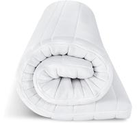Surmatelas EGO HOME 90 x 200 cm - Surmatelas en mousse à mémoire de 8 cm H2, doux, surmatelas de confort premium avec houssse amovible et lavable, respirant - Surmatelas de haute qualité pour lit à so