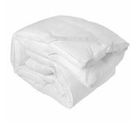 Surmatelas élastiqué 180x200 cm microfibre satin toucher peau de pêche SYMPHONIE