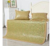 Surmatelas en bambou, doux, pliable et respirant, idéal pour la chambre, le mahjong et la climatisation, confort essentiel pour dormir
