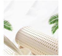Surmatelas en latex 100 % naturel - 10 cm d'épaisseur - Respirant et respectueux de l'environnement - 80 x 220 cm - Confort et soutien ultimes