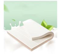 Surmatelas en latex avec housse rafraîchissante - Améliore l'alignement du confort et l'isolation des mouvements pour un sommeil réparateur, parfait pour les personnes dormant sur le dos et le ventre
