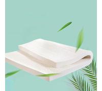 Surmatelas en latex bio naturel - Fermeté moyenne avec housse en coton biologique, sans mousse à mémoire de forme chimique pour soulager les épaules, niveau de confort 85D