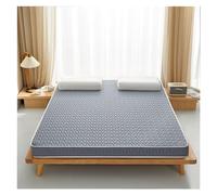 Surmatelas en latex de palmier en coco - Soutien écologique à 7 zones, hypoallergénique, doux à ferme, 150 x 200 x 8 cm - Idéal pour une meilleure qualité de sommeil