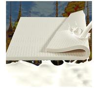 Surmatelas en Latex Naturel Biologique, pour Un Confort Exceptionnel, Durable, Matelas Queen, Coussin épais pour la Chambre à Coucher, 10 cm, 110 x 200 cm (43 x 79 po)