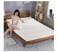 Surmatelas en latex naturel doux pour soulager la pression, idéal pour les épaules, les hanches, le dos et les genoux. Dormez confortablement et réveillez-vous rafraîchi