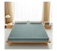 Surmatelas en latex naturel en palmier de coco - Soutien écologique à 7 zones - Doux et ferme double confort - Hypoallergénique - King Size 90 x 200 x 8 cm