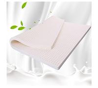 Surmatelas en latex naturel, fermeté moyenne pour soulager la pression, épaules, hanches, dos, genoux, 5,1 cm d'épaisseur, 135 x 190 cm, solution de sommeil respectueuse de l'environnement